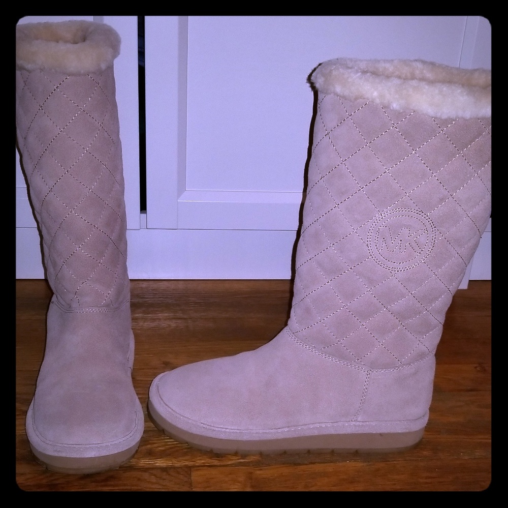 Michael Kors shearling boots